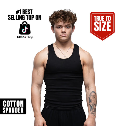 EKKO Beaters Tank Top - True to Size | 370+ GSM | Cotton and Spandex Athletic Workout Clothing