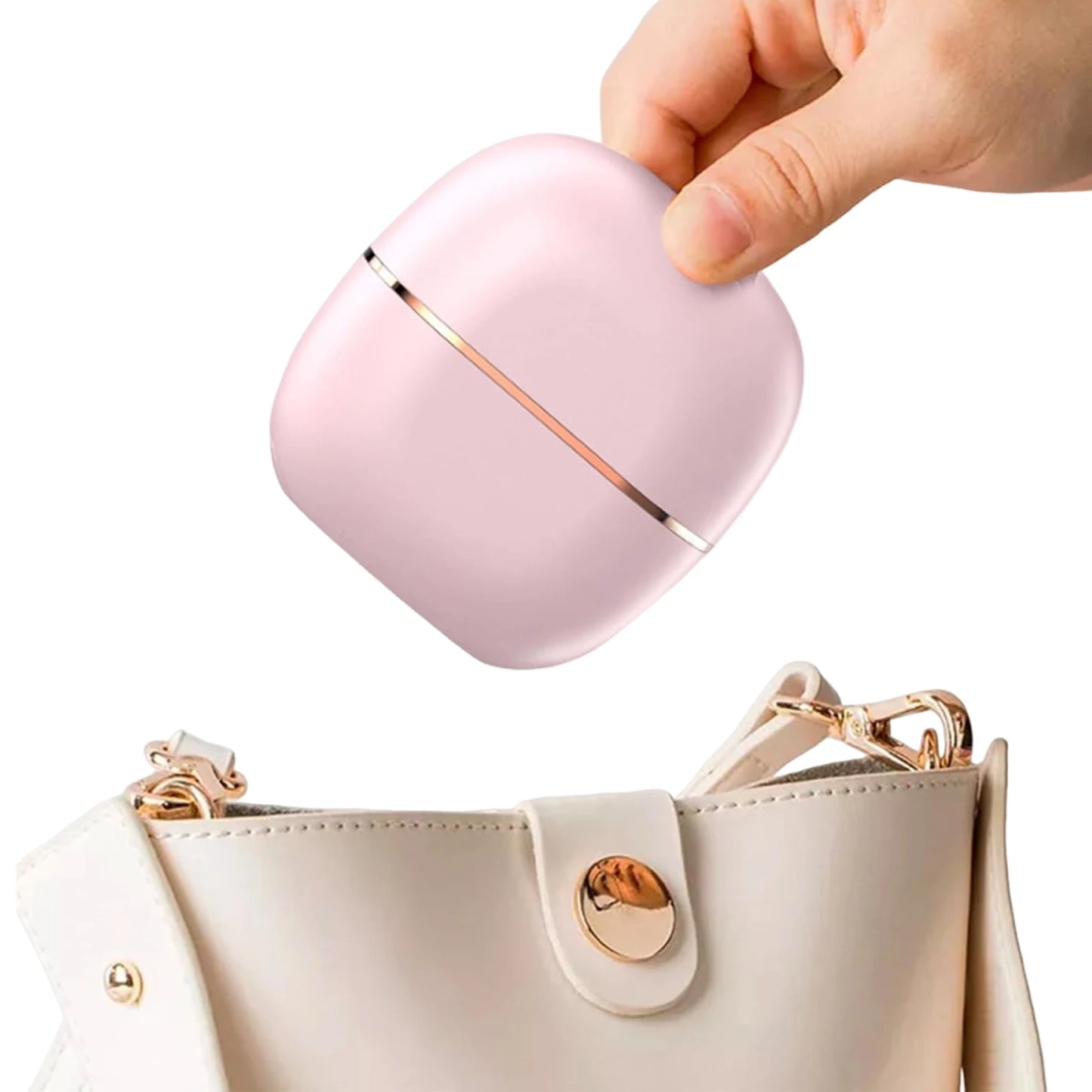 Wireless Hair Straightener Brush USB Rechargeable 30S Fast Heat 3 Temperature for Straight & Curly Hair Types Mini Travel Styler